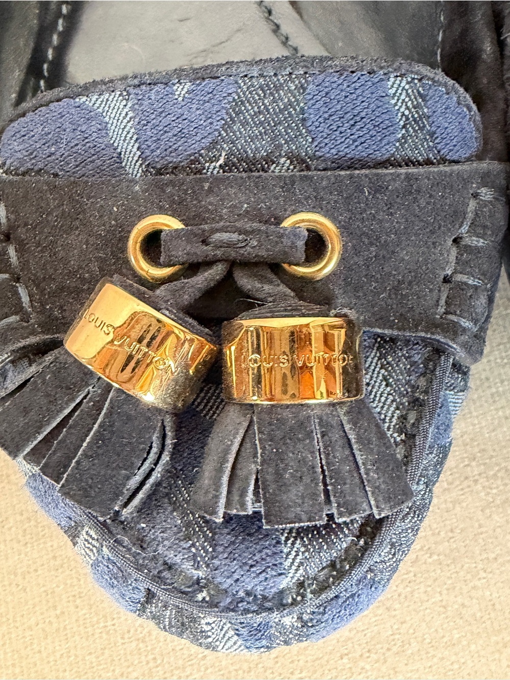 Authentic Louis Vuitton Tassel Ballet Flats – Size 37.5 (US 7–7.5) - Picture 7 of 17